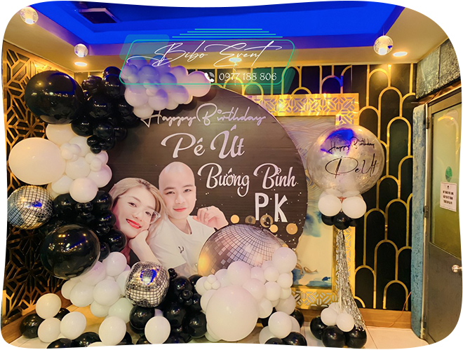 trang trí sinh nhật cho bạn gái