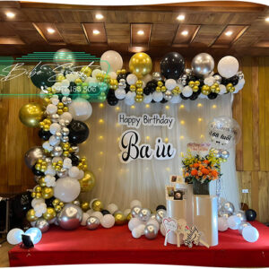 mẫu bong bóng trang trí sinh nhật