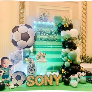 backdrop tràng trí sinh nhật tại nhà cho bé theo chủ đề thể thao