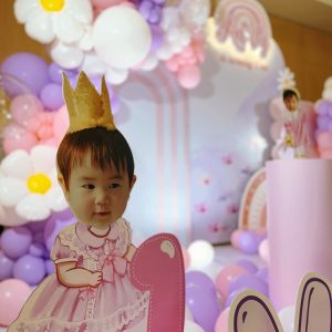 mừng thôi nôi em bé An Vy