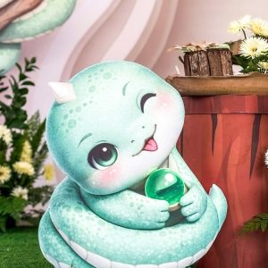 decor thôi nôi bé Vũ Minh chủ đề bé tuổi bé