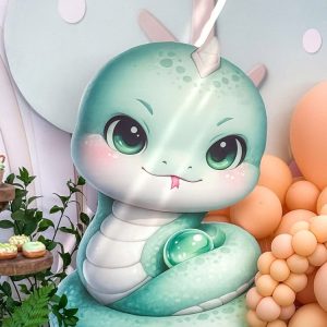 thiết kế tiệc thôi nôi bé trai