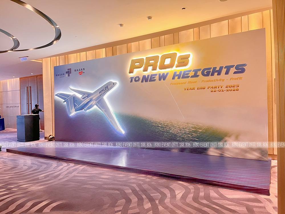 decor photobooth sự kiện tại khách sạn NIKKO